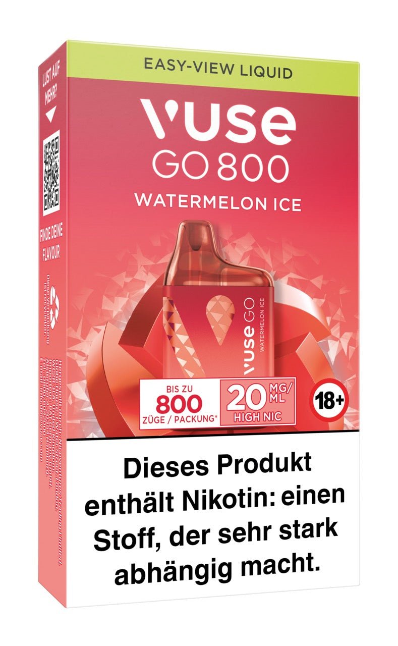 Vuse Go 800 Watermelon Ice Box - Vape 20mg - Smokeyz24
