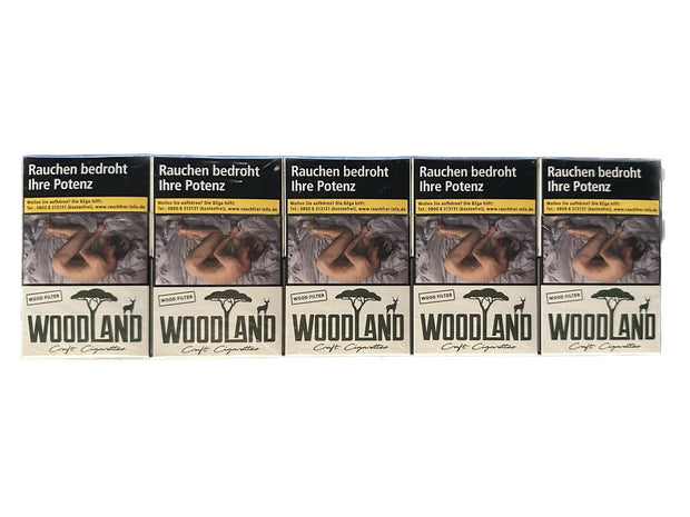 Stange Woodland Craft Zigaretten 10x20 Stück, umweltfreundlich, Holzfilter, plastikfrei, nachhaltige Verpackung