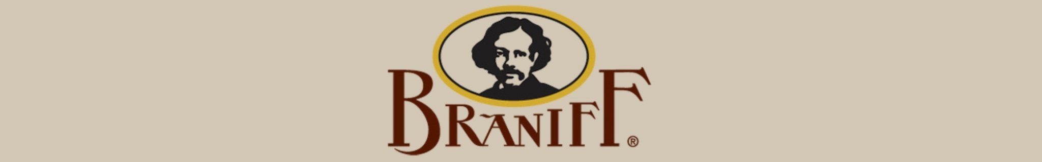 Kollektionsbanner Braniff Logo