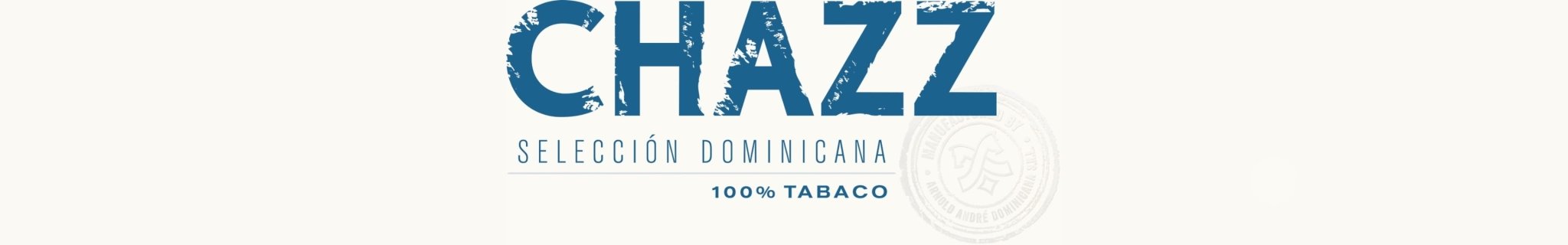 Banner Logo Chazz Cigarillos