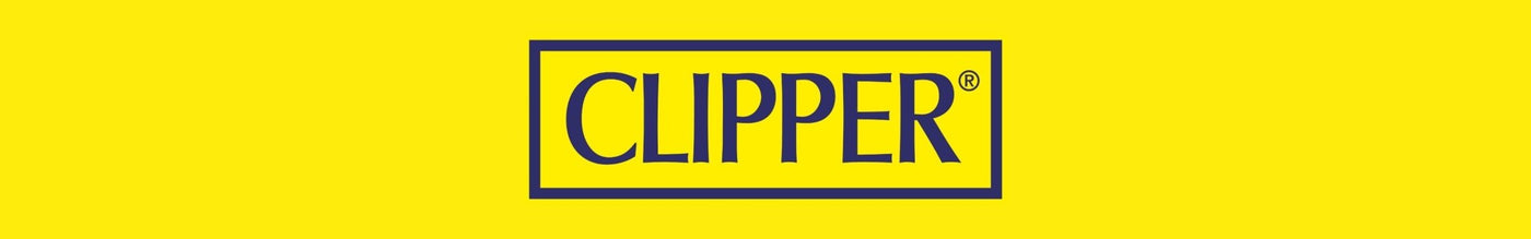 Banner Logo Clipper Feuerzeuge
