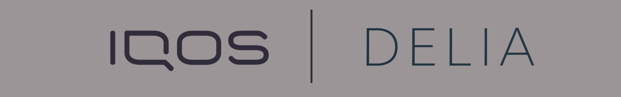 IQOS DELIA Markenbanner für DELIA Sticks Gold, Green und Red