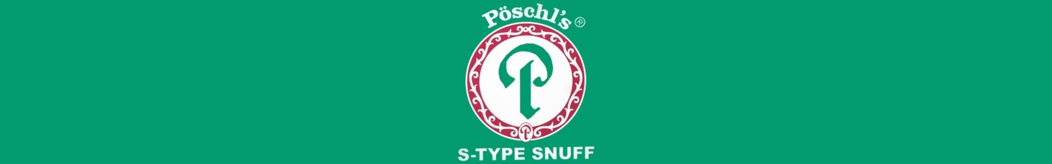 Logo Banner Pöschls S Type Snuff