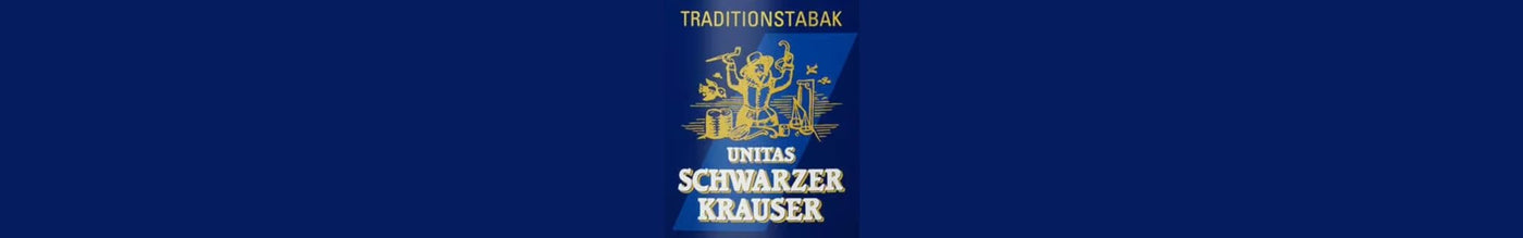 Logo Banner Unitas Schwarzer Krauser Tabak