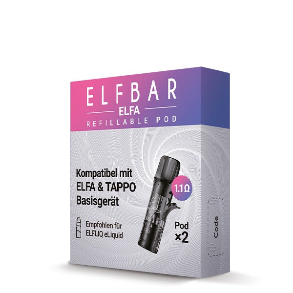 Elfa Refillable Pods – Originalverpackung für die wiederbefüllbaren Leerpods