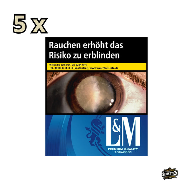 L&M Blue Zigaretten 4XL Stange – 5x37 Stück