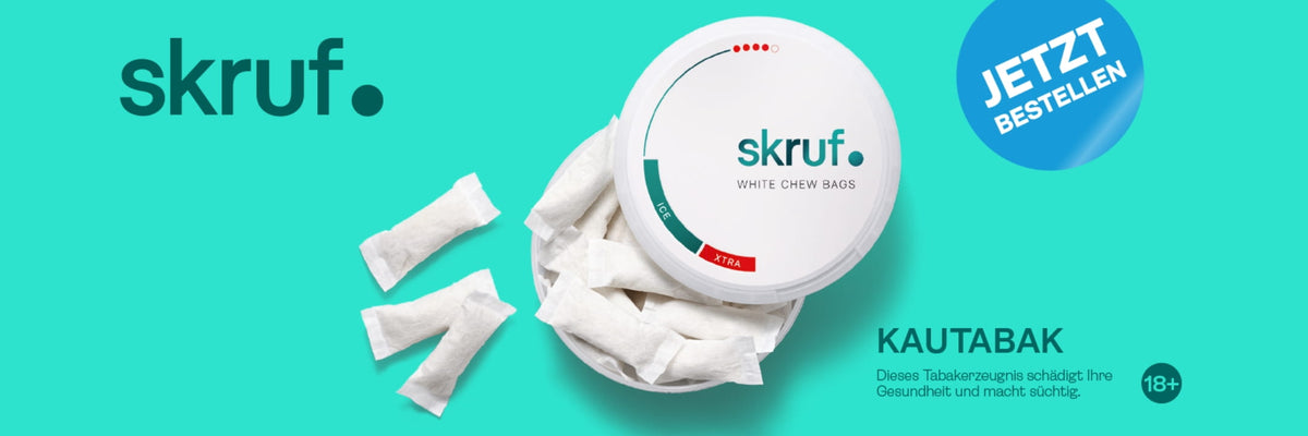 Slideshow Banner Skruf Kautabak