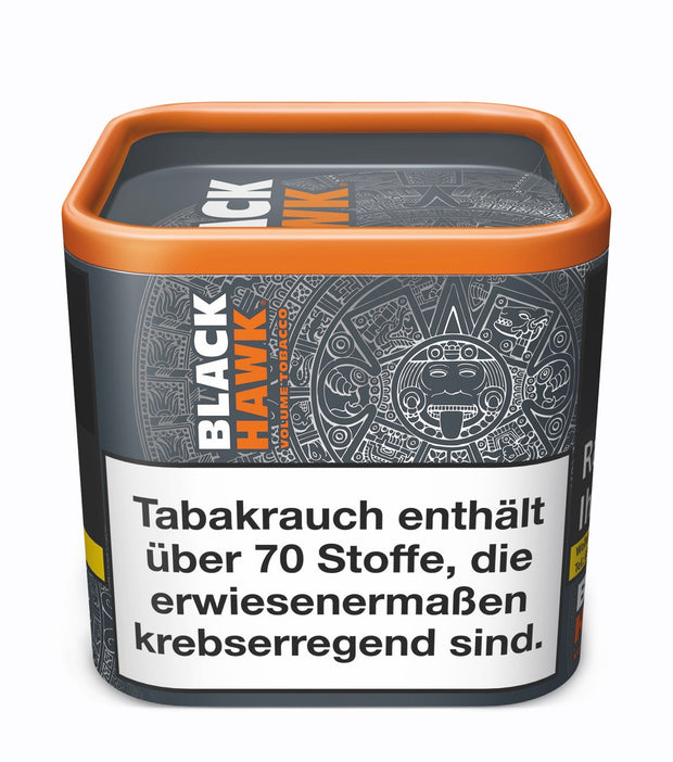 Black Hawk Volumentabak 30g Dose – kräftiger American Blend Stopftabak in praktischer Frischeverpackung