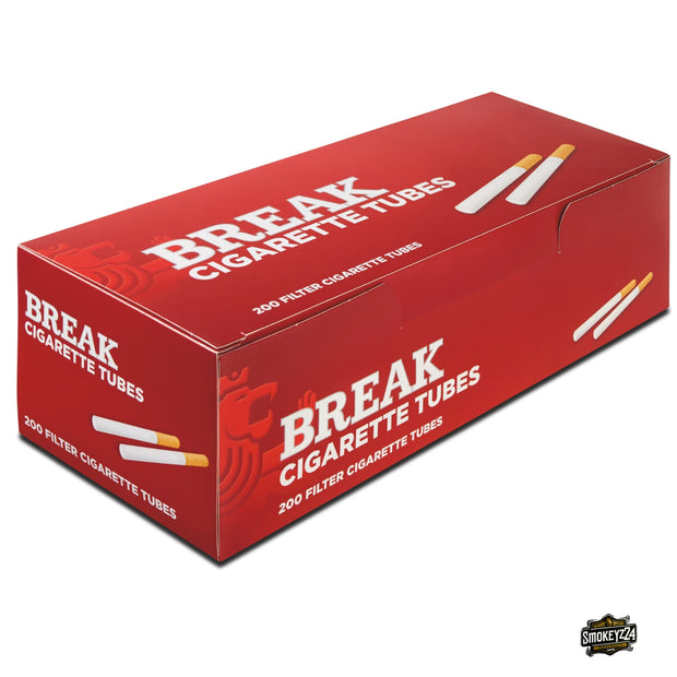 Break Filterhülsen 200 Stück im Standard-King-Size-Format in roter Packung