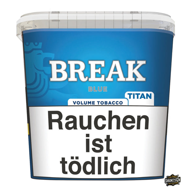 Break Blue Stopftabak 300g Titan Box Volumentabak Blau