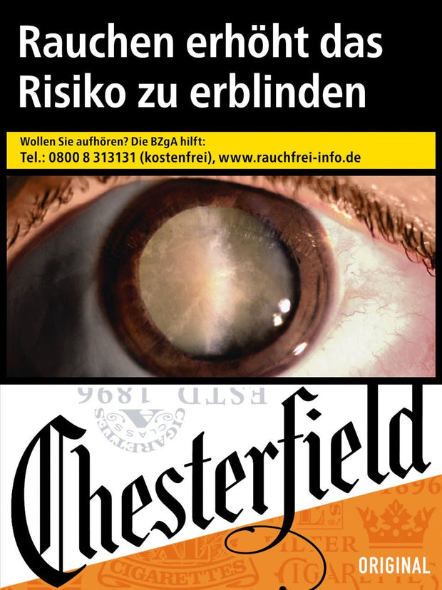 Chesterfield Original Red – XL-Zigarettenschachtel mit 24 Stück, frontal abgebildet
