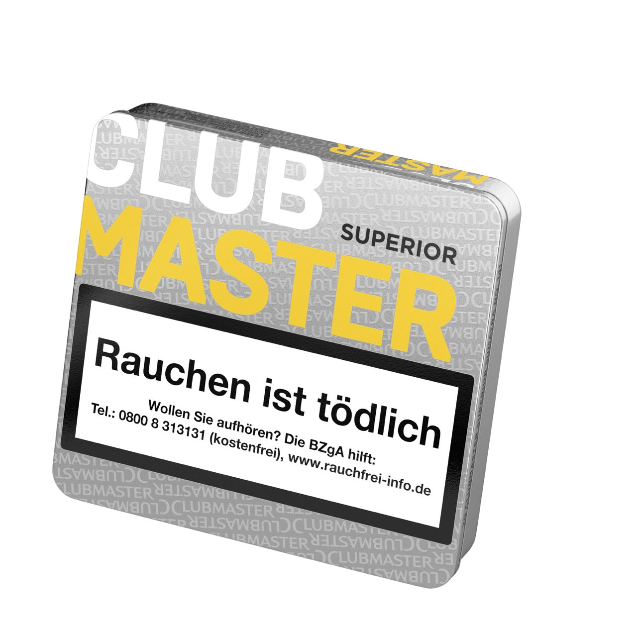 Clubmaster 141 Superior Sumatra Zigarillos – Packung seitlich fotografiert