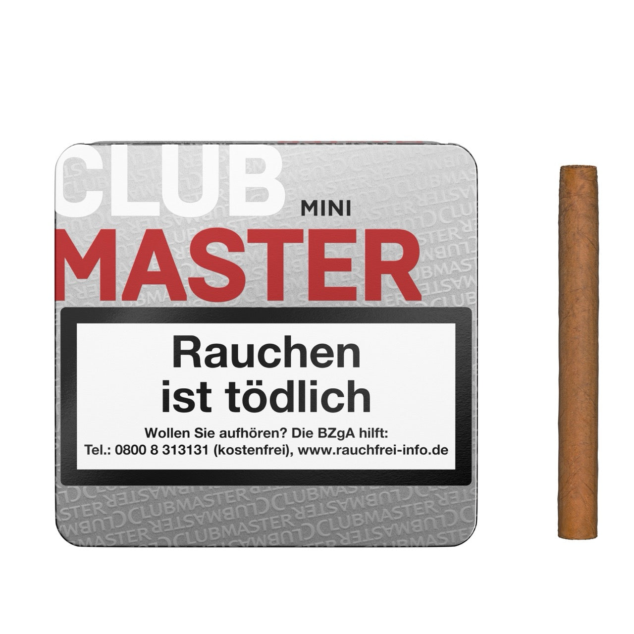 Clubmaster 232 Mini Red – geschlossene Zigarillo-Packung mit Vanille-Aroma