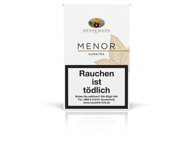Dannemann Menor Zigarillos – 5er Packung aromatischer Cigarillos im Senoritas-Format mit Java Deckblatt.
