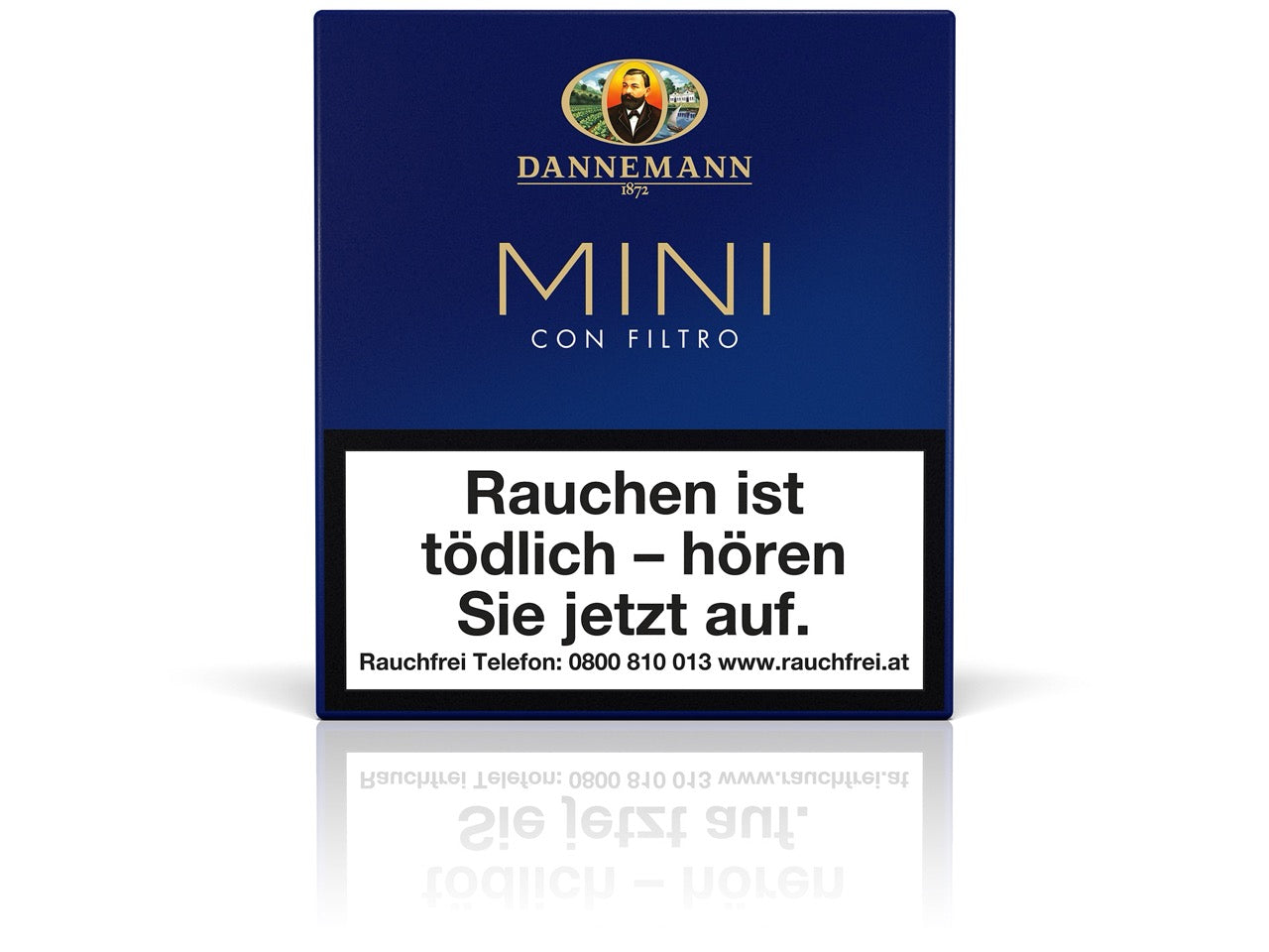 Dannemann Mini Con Filtro Zigarillos – milde Filtercigarillos mit Java Deckblatt in der praktischen 20er Packung.