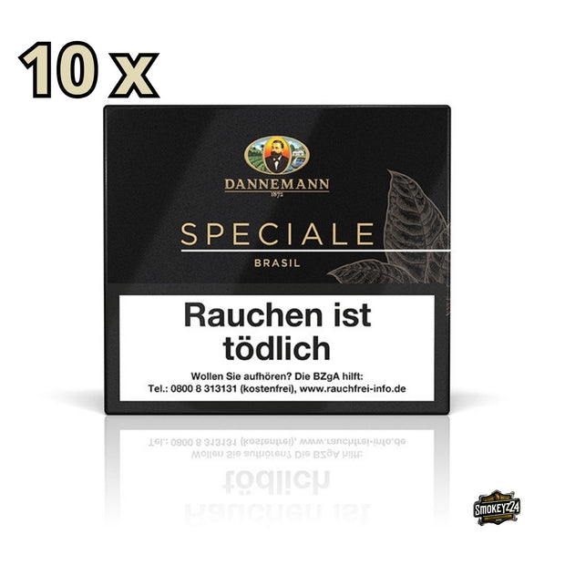 Dannemann Speciale Brasil 10x20er Packung – kräftiger Zigarillogenuss mit Mata Fina Deckblatt für Liebhaber klassischer Aromen.