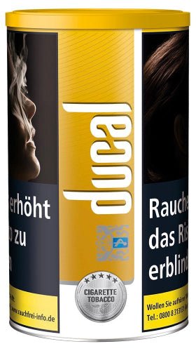 Ducal Gold Feinschnitt Zigarettentabak - 155g Dose - Smokeyz24