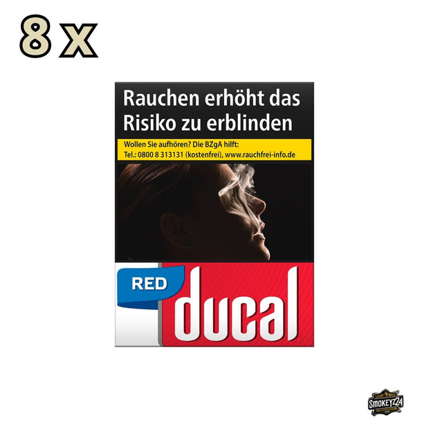 Ducal Red Zigaretten rot - Stange 8x28 Stk. - Smokeyz24