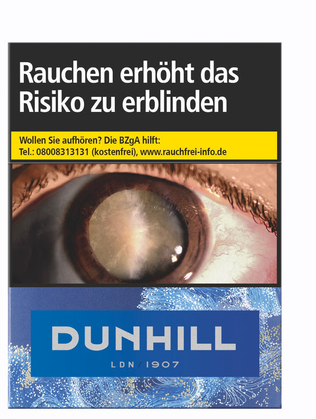 Dunhill KS Blue Giga Zigaretten - Schachtel frontal