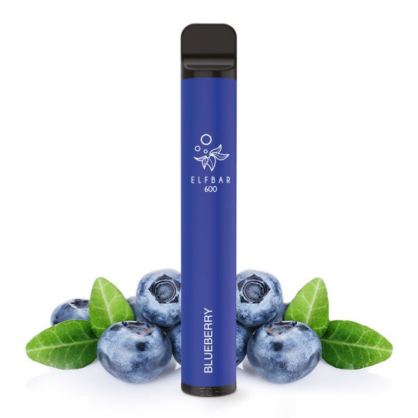 ELFBAR V1 600 Blueberry – saftige Blaubeeren als intensives Dampferlebnis