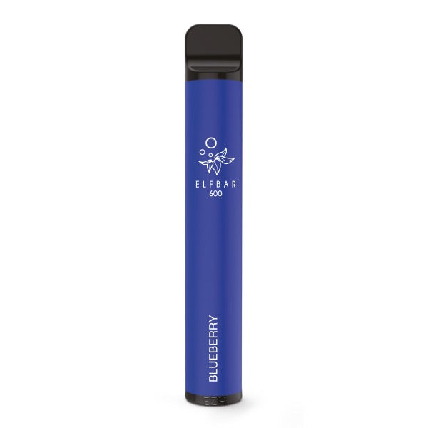 ELFBAR V1 600 Blueberry 20mg – stylische Einweg Vape in Blau mit intensivem Blaubeer-Geschmack