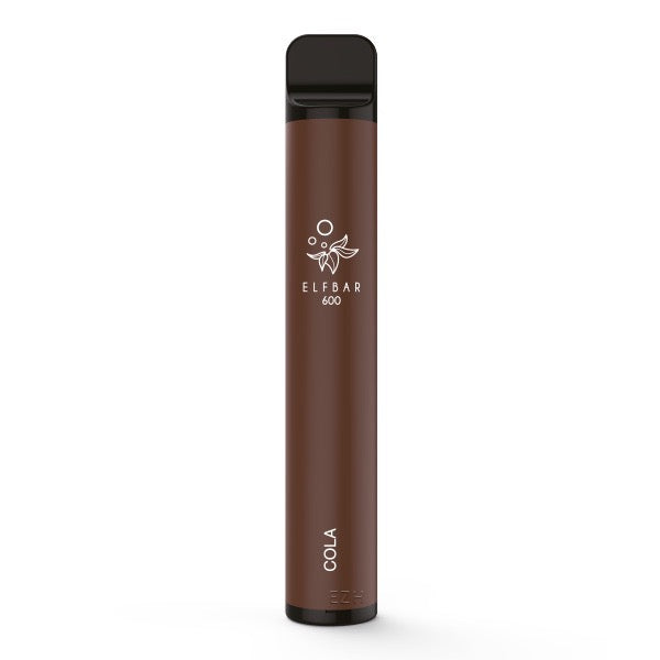 Elfbar V1 600 Cola 20mg – kompakte Einweg-Vape mit bis zu 600 Zügen.