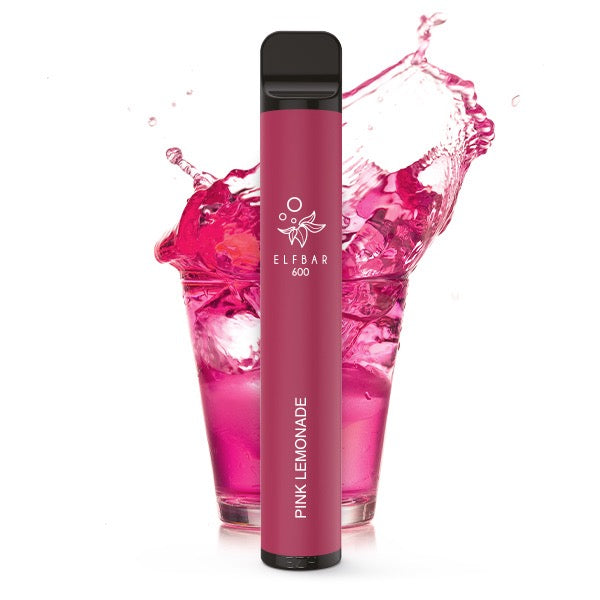 Elfbar V1 600 – Spritziger Geschmack von Pink Lemonade mit süßen Beeren für erfrischendes Dampfen