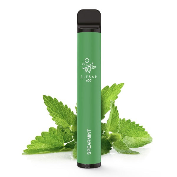 Elfbar V1 600 – Sanfte Minzfrische mit kühlendem Spearmint-Aroma für ein angenehmes Dampferlebnis
