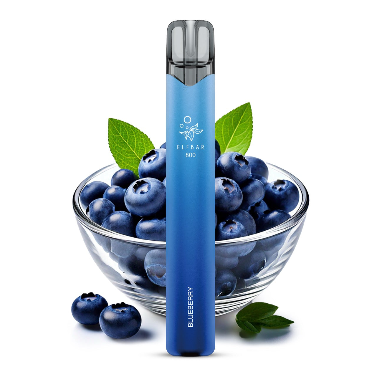 Elfbar 800 Blueberry Nikotinfrei Einweg Vape mit Blaubeeren