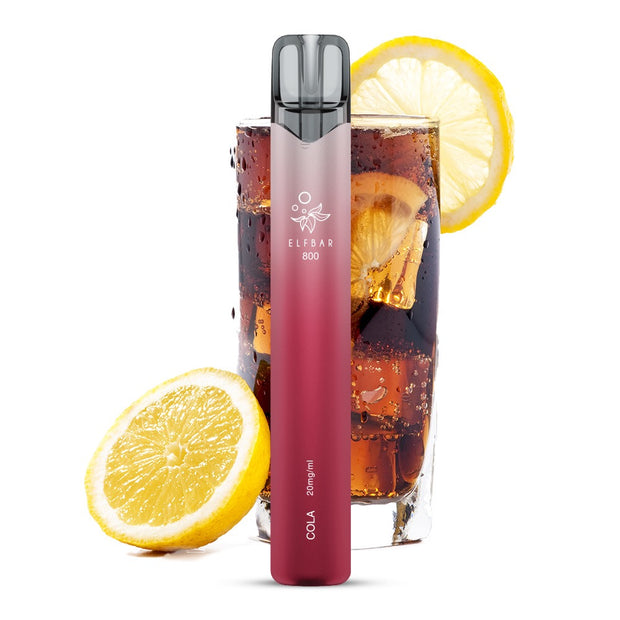 Elfbar 800 Cola 20mg Einweg Vape mit Cola und Zitrone