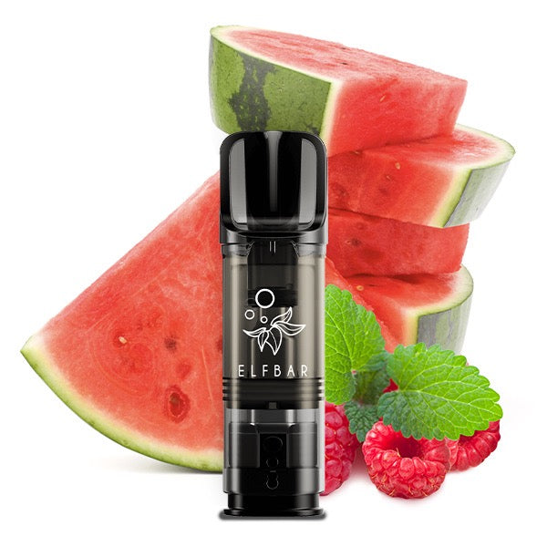 Elfa Pod Raspberry Watermelon 20mg – 2er-Pack von Elfbar, fruchtige Himbeeren & saftige Wassermelone mi Früchten