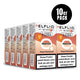 Elfliq Peach Ice 10mg - 10x Sparpaket Nikotinsalz Liquid by Elfbar