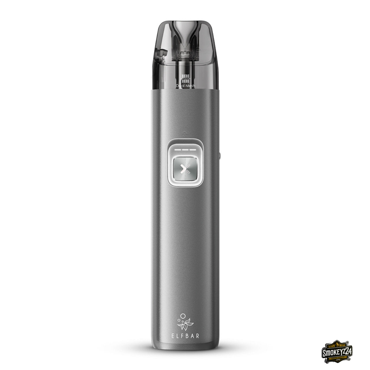 Elfbar ELFX 2 Space Grey Gerät grau mit ELFX V2 Pod