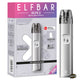 Elfbar ELFX 2 Titanium Silver - Refillable Pod Kit silber