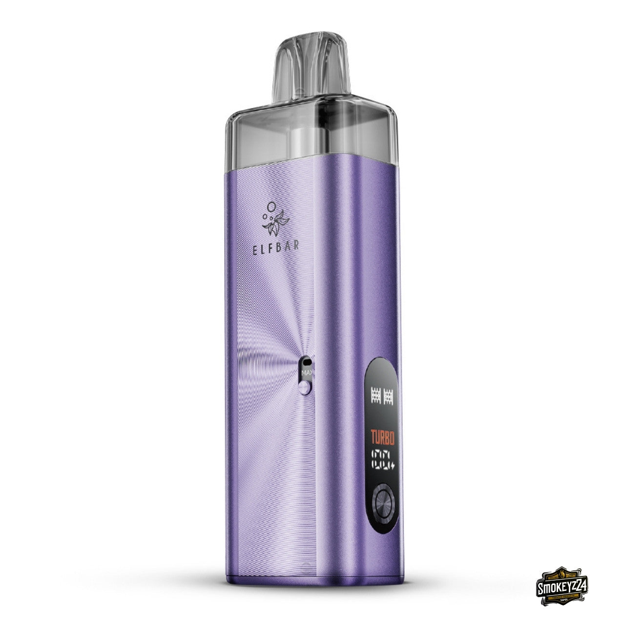 Elfbar ELFX MEGA in Purple/Lila - Gerät einzeln mit Display, Airflow-Schieber und Zugautomatik