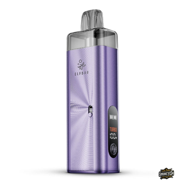 Elfbar ELFX MEGA in Purple/Lila - Gerät einzeln mit Display, Airflow-Schieber und Zugautomatik
