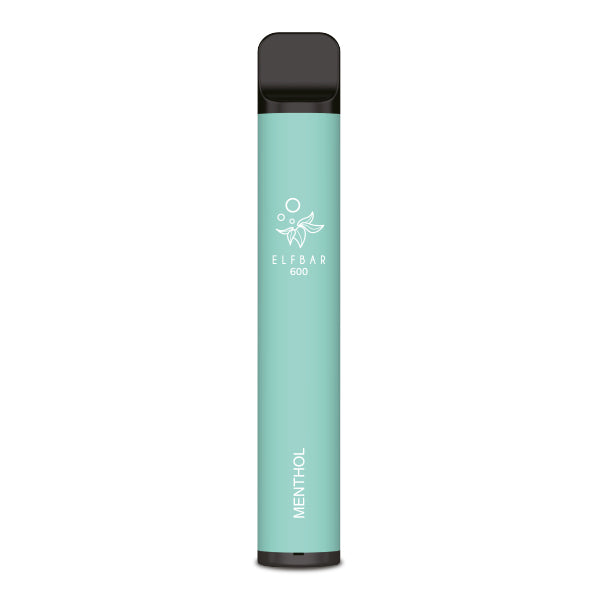 Freigestellte Elfbar 600 Menthol Einweg-E-Zigarette