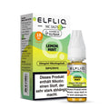 Elfliq Lemon Mint 10mg Nikotinsalz Liquid - Flasche vor Verpackung (10 ml, 50/50)