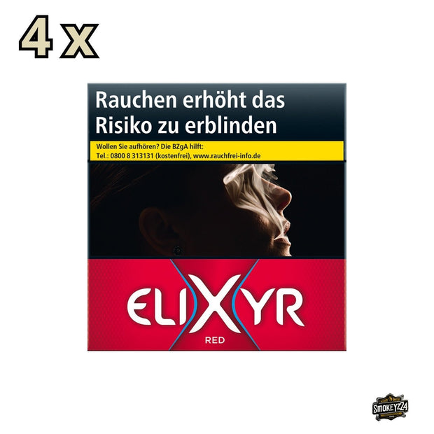 Elixyr Red Zigaretten rot - Stange 4x49 Stk. - Smokeyz24
