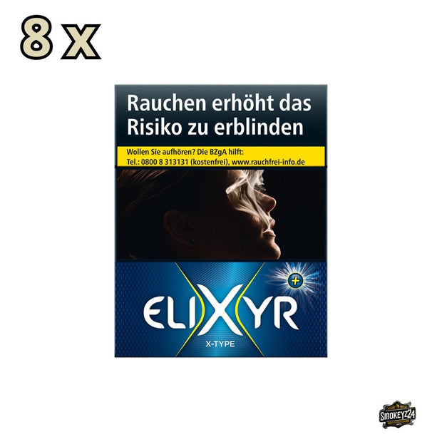 Elixyr + X - Type Zigaretten - Stange 8x25 Stk. - Smokeyz24