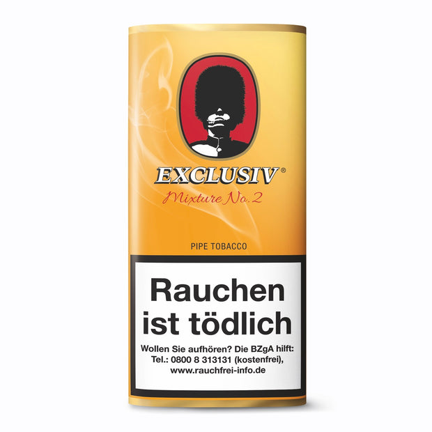 Exclusiv Mixture No.2 Wild Mango Pfeifentabak 50g Pouch – Exotisches Mango-Aroma und beste Tabakqualität für fruchtigen Rauchgenuss.