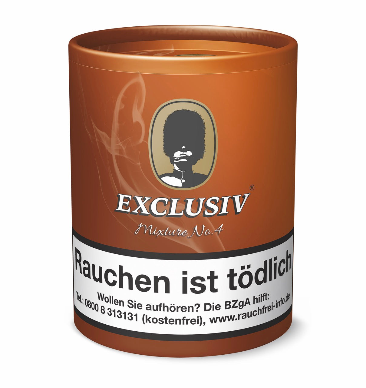 Exclusiv Mixture No.4 Cavendish Pfeifentabak 200g – Aromareiche Mischung im Crimp-Cut für gleichmäßigen Brand und intensiven Pfeifengenuss.
