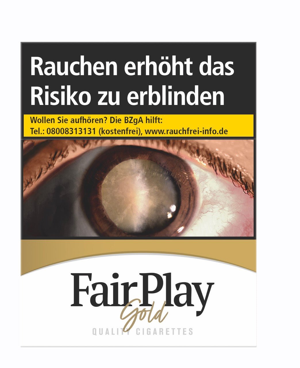 Fair Play Gold Zigaretten XXL - Stange 8x23 Stück - Smokeyz24