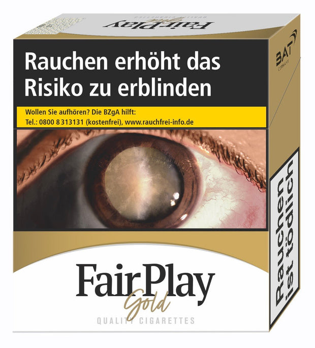 Fair Play Gold Zigaretten XXXL - Stange 8x30 Stück - Smokeyz24