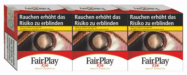 Fair Play Red Zigaretten Hercules - Stange 3x60 Stück - Smokeyz24