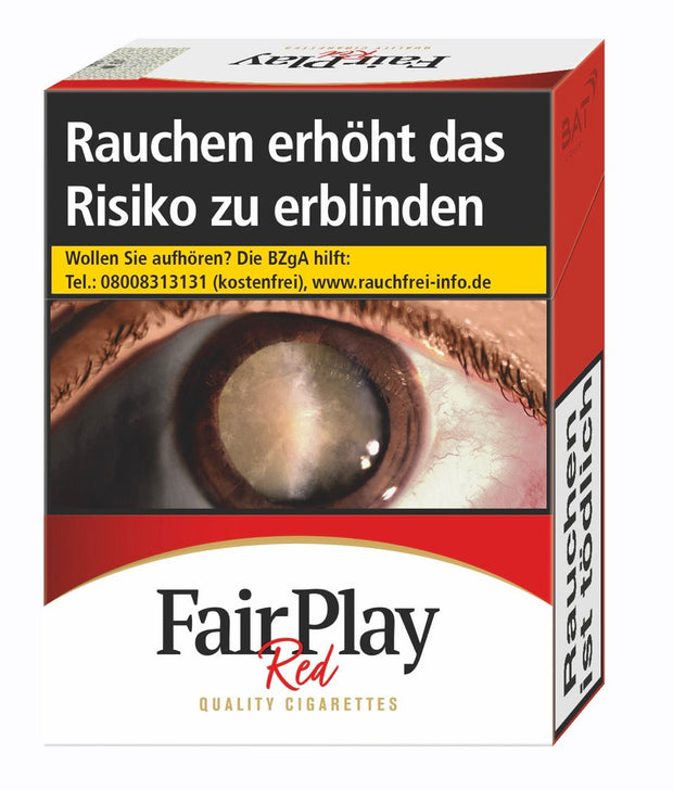 Fair Play Red Zigaretten XXL - Stange 8x22 Stück - Smokeyz24