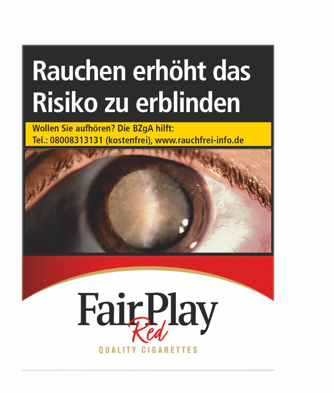 Fair Play Red Zigaretten XXL - Stange 8x22 Stück - Smokeyz24
