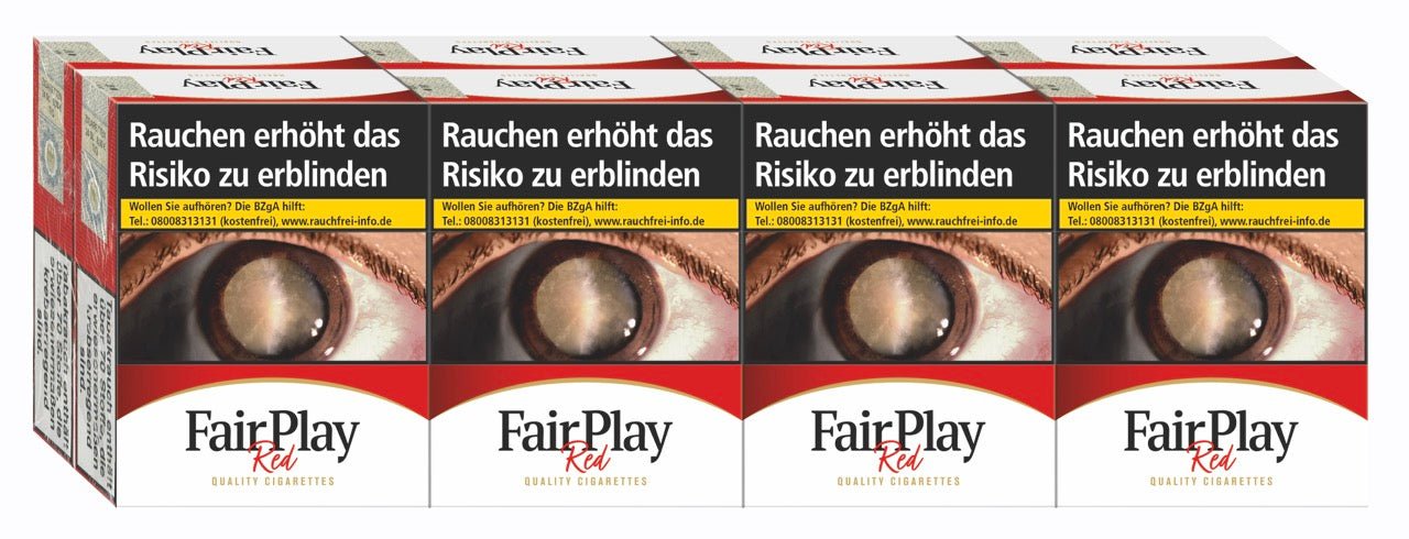 Fair Play Red Zigaretten XXL - Stange 8x22 Stück - Smokeyz24