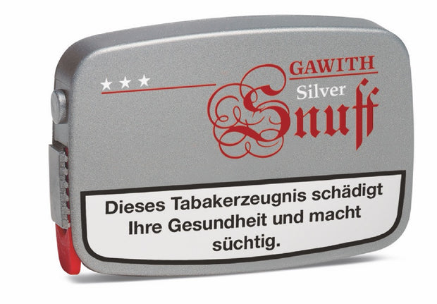 Gawith Silver Snuff 10g – Erfrischender Schnupftabak mit Cola-Mix-Aroma und Menthol von Pöschl