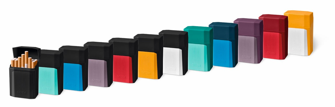 GIZEH Flip Case Etuis – bunte Farbauswahl in zweifarbigen Designs